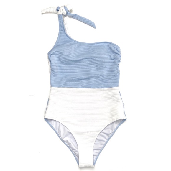 cupshe one shoulder one piece